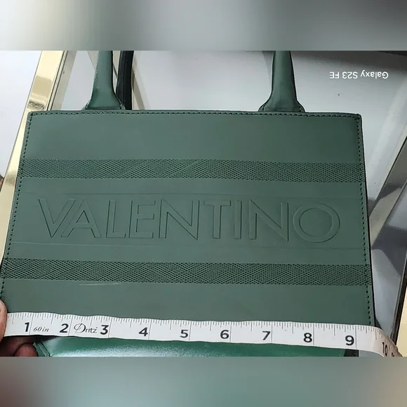 Beautiful Dark Green Valentino Handbag - Picture 8 of 10